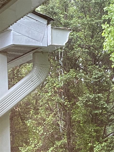 Gutters Leaking At Seams